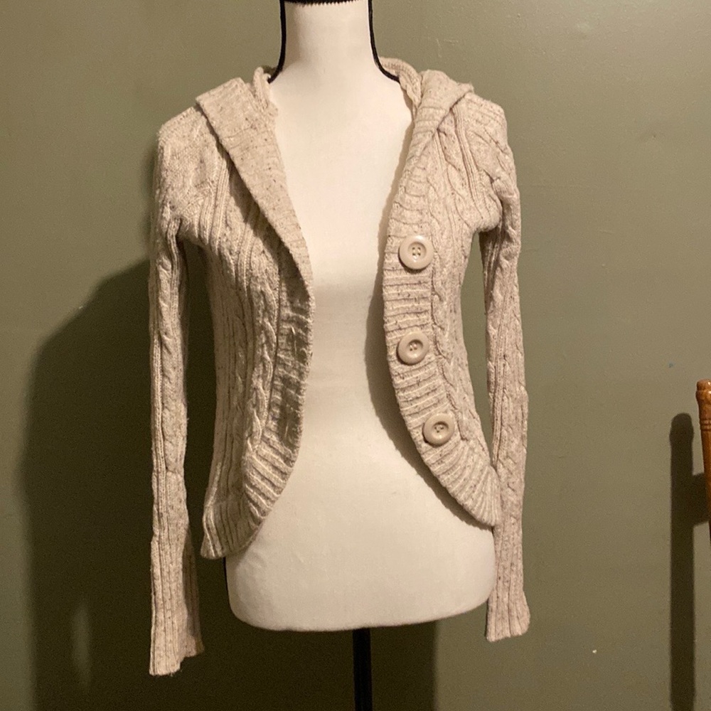 Long Sleeved Cardigan Sweater